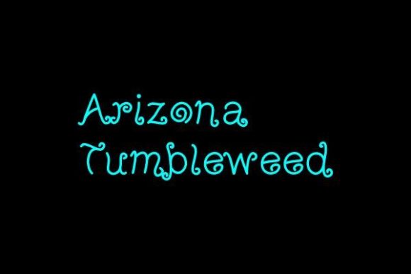 Arizona TumbleWeed Font for Eye-Catching Digital Campaigns