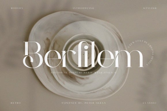 Berfilem Serif Font for Modern Branding