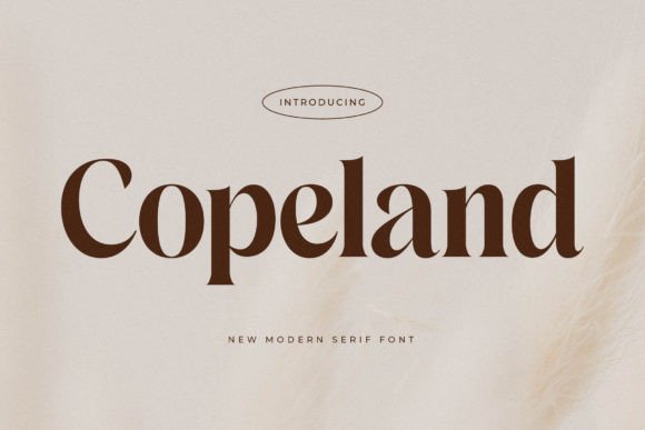 Copeland Serif Font for Modern Branding