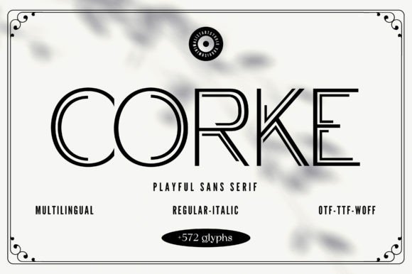 Corke: A Modern Sans Serif Font for Web Design