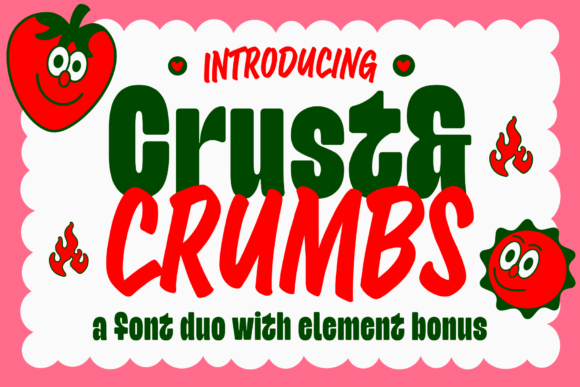 Crust and Crumbs Font for Web Design