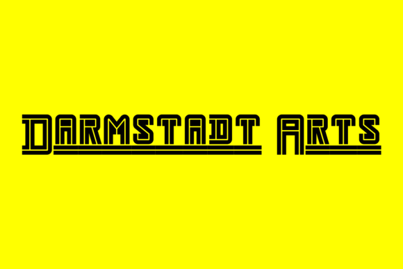 Darmstadt Arts: A Modern Font for Creative Makers