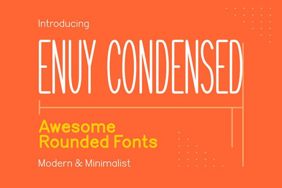 Enuy Condensed for Modern Branding