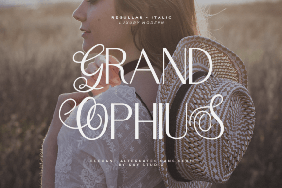 Grand Ophius Font for Modern Branding
