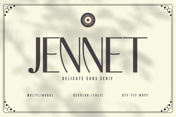Jennet Sans Serif Font for Modern Web Design