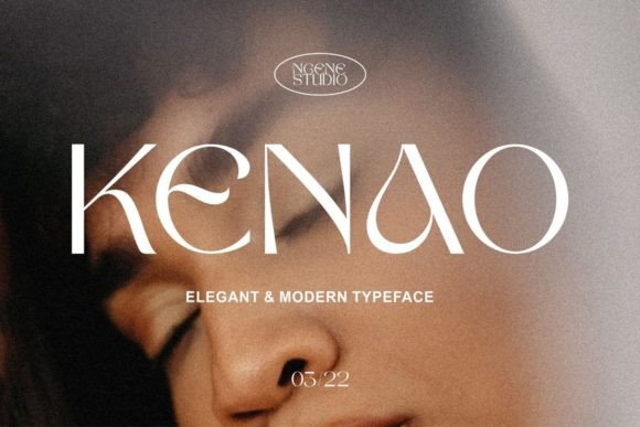 Kenao: A Stylish Sans Serif Font for Modern Editorial Design