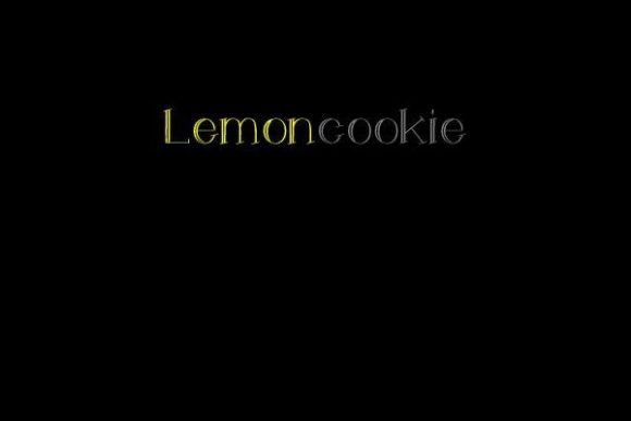 Lemon Cookie Font for Handmade Creations
