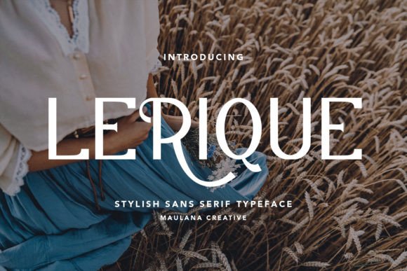 Lerique: A Designer’s Take on a Modern Sans Serif