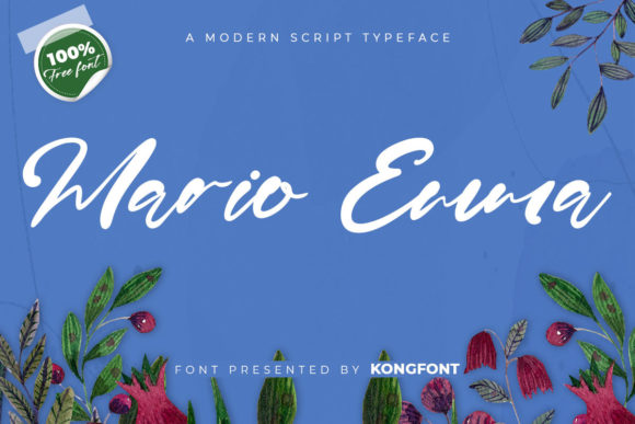 Mario Emma Font for Branding and Design
