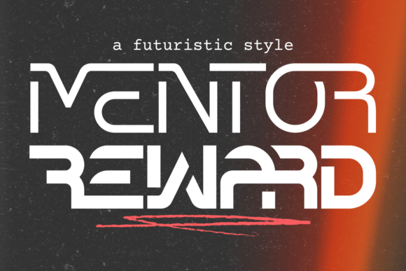 Mentor Reward Font for Modern Branding