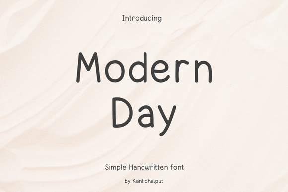 Modern Day Font for Professional Branding