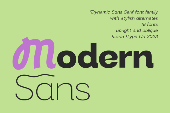 Modern Sans: A Quiet Powerhouse for Editorial Design