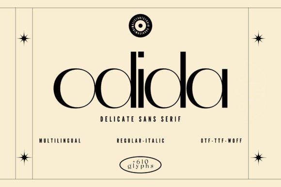 Odida: The Font That Elevates Your Campaigns