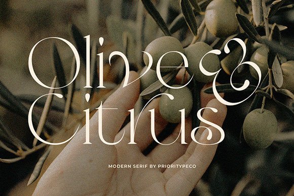 Olive Citrus: A Font That Elevates Brand Identity