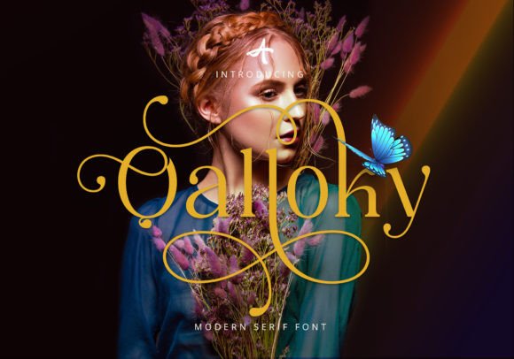 Qalloky: A Modern Serif Font for Web Design