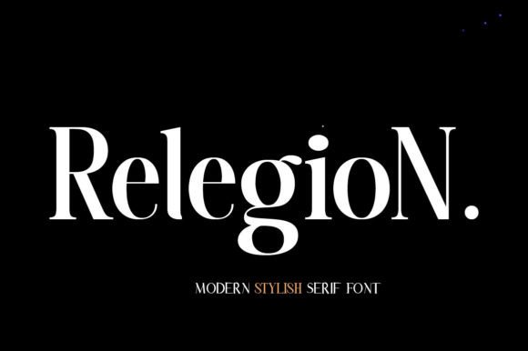 Relegion Serif Font for Modern Web Design