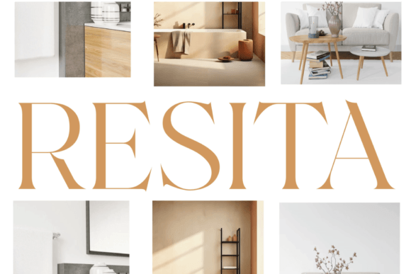 Resita: A Sophisticated Serif Font for Modern Branding