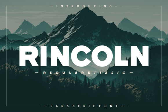 Rincoln Sans Serif Font for Modern Web Design