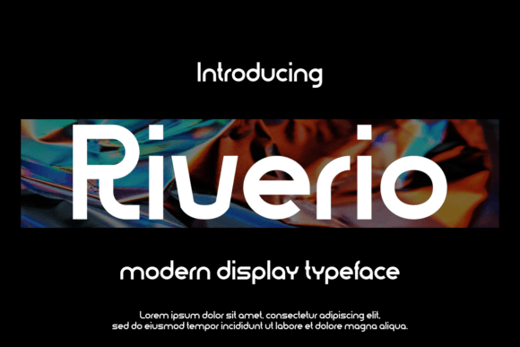 Riverio Font for Branding That Feels Modern and Memorable
