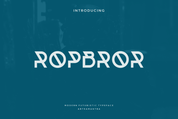 Ropbror: A Modern Sans Serif Font for Editorial Design