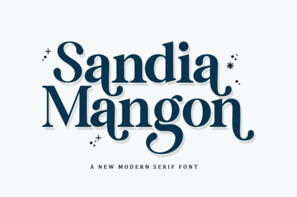Sandia Mangon: The Serif Font That Elevates Your Campaigns