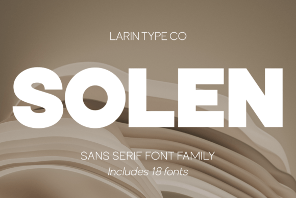Solen Sans Serif Font for Modern Web Design