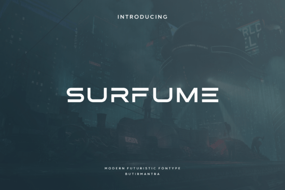 Surfume: A Modern Sans Serif Font for Editorial Design