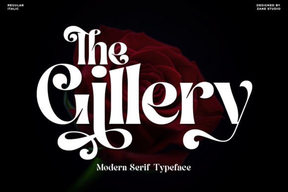 The Gillery Serif: A Modern Serif Font for Expressive Branding