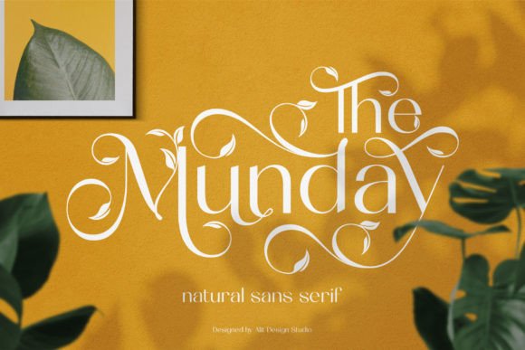 The Munday Font for Professional Branding