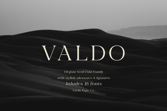 Valdo: A Stylish Serif Font for Modern Branding