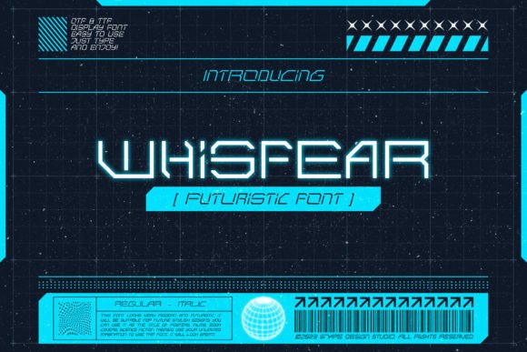 Whisfear: A Modern Sans Serif Font for Editorial Design